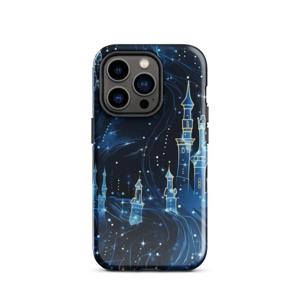 Dreamy Castles in a Starry Sky