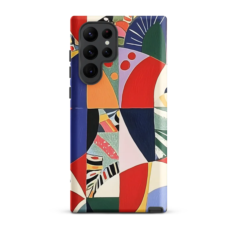 Dynamic Mosaic Symmetry | Phone Case |  S22 Ultra | Tough Case | Matte