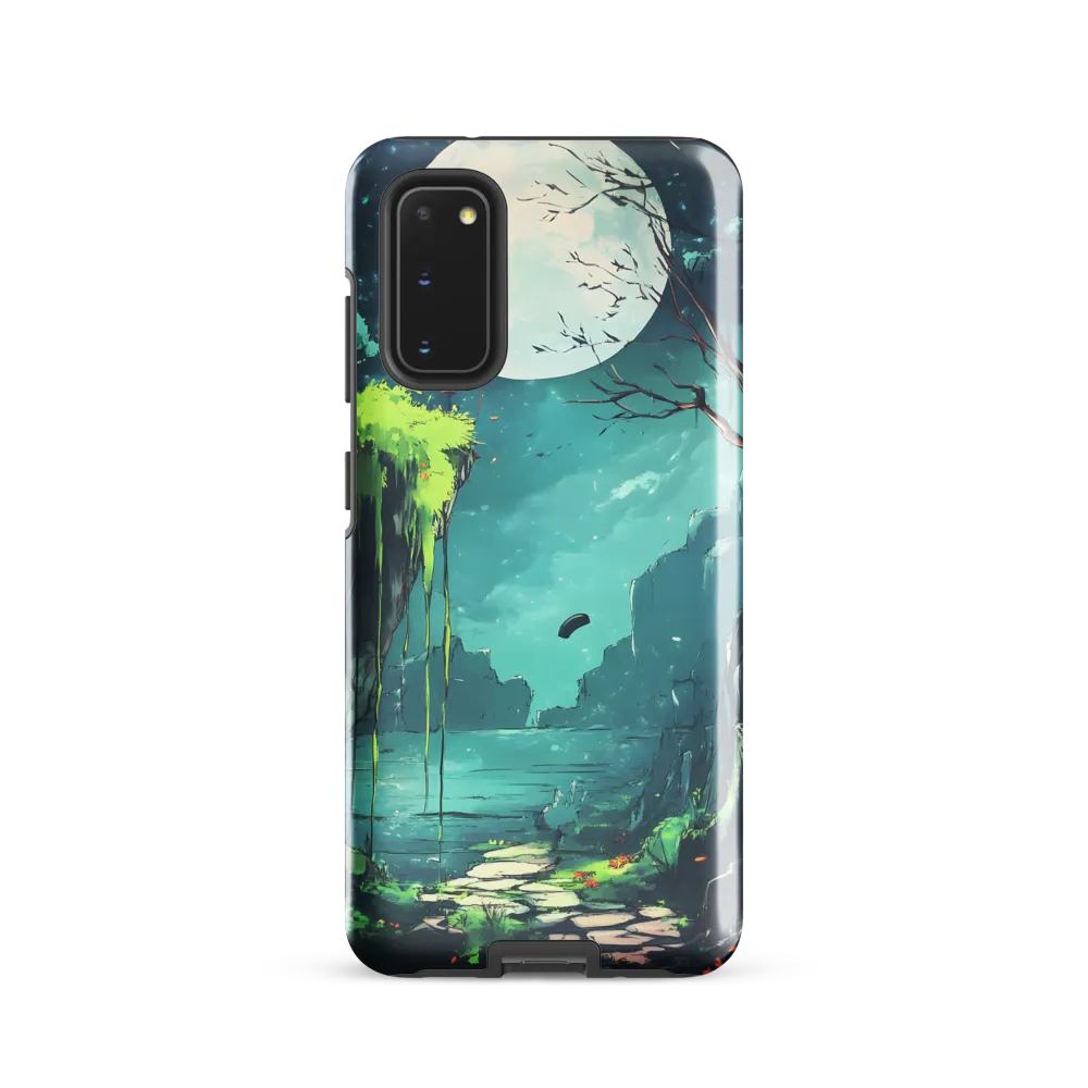 Moonlit Serenity: A Fantastical Landscape