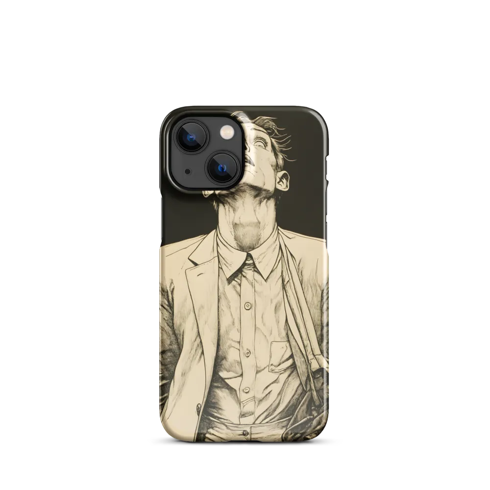Desperate Gaze | Phone Case |  13 Mini | Snap Case | Glossy