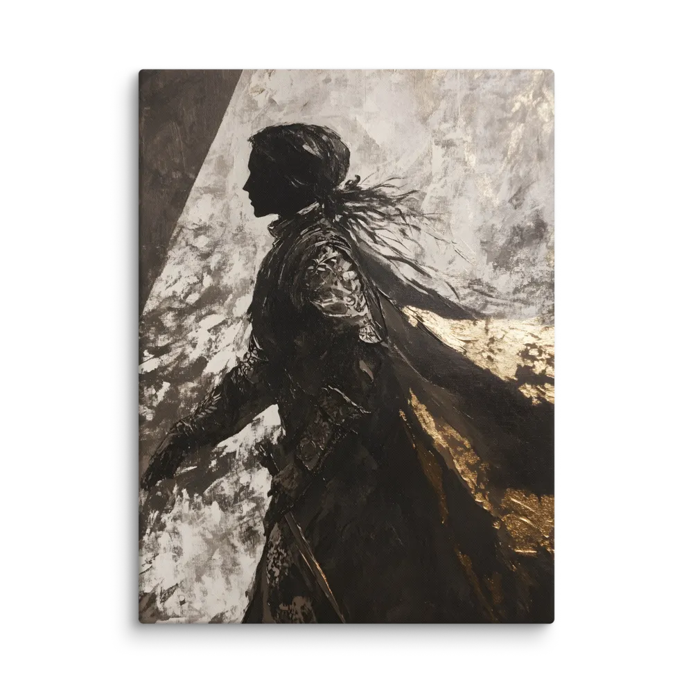 The Silhouette of Valor | Canvas | 30″×40″