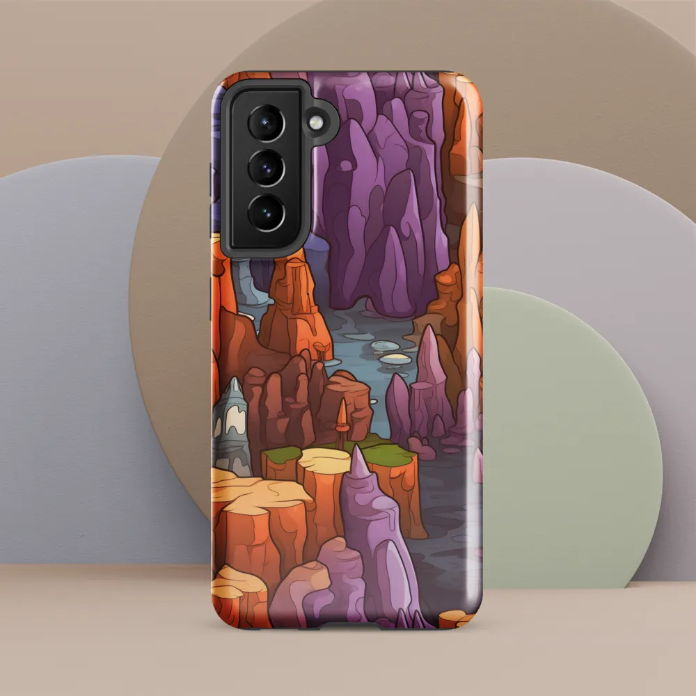 Vibrant Rockscape: A Digital Odyssey