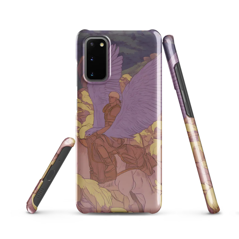 The Winged Guardian | Phone Case |  S20 | Snap Case | Glossy