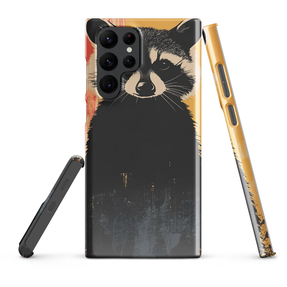 Whimsical Raccoon Portrait
