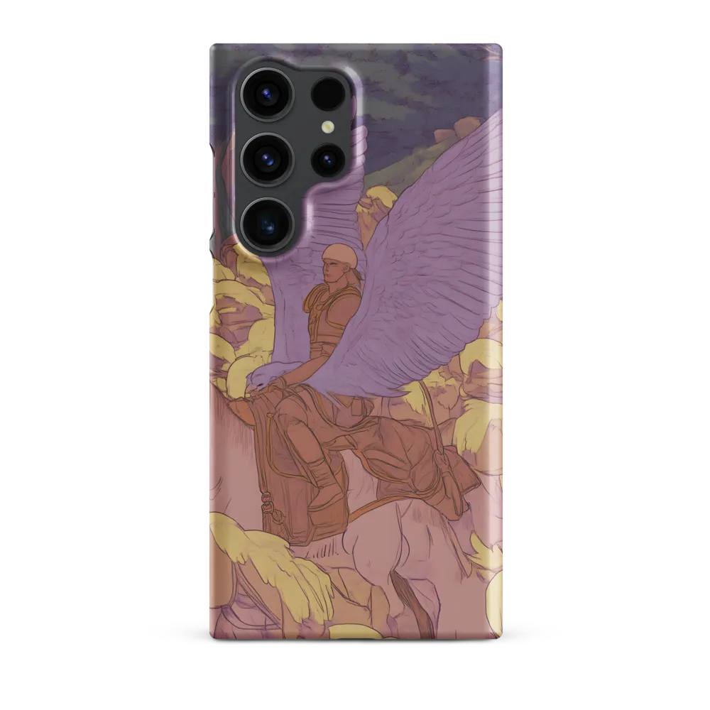 The Winged Guardian | Phone Case |  S23 Ultra | Snap Case | Matte