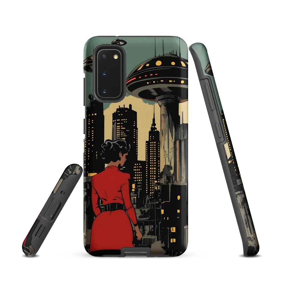 Envisioning Tomorrow: A Retro Futuristic Landscape