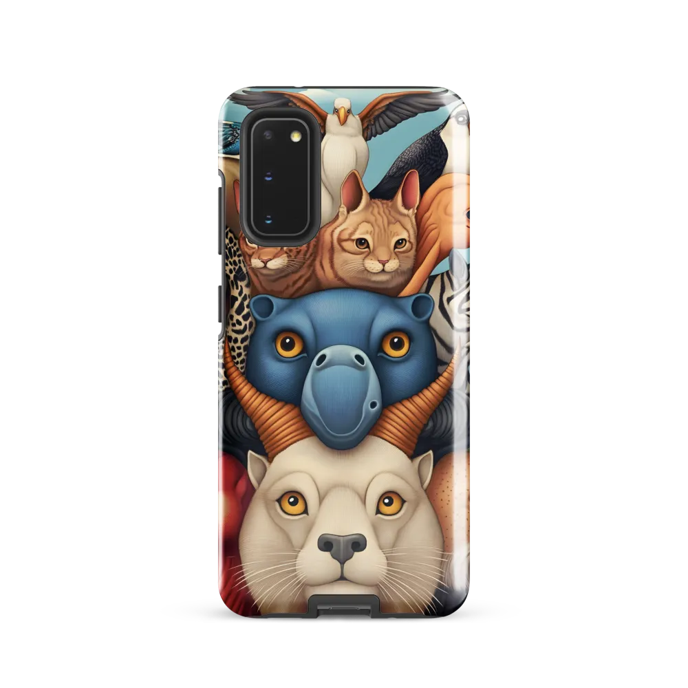 Harmonious Echoes of Wildlife | Phone Case |  S20 | Tough Case | Glossy