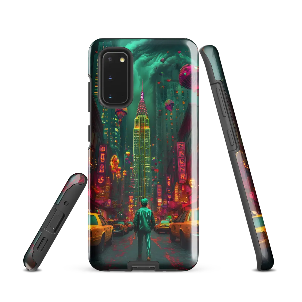 Neon Dreams: A Surreal Urban Journey