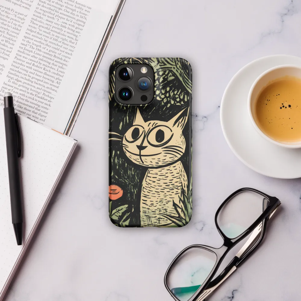 Whimsical Cat in the Forest