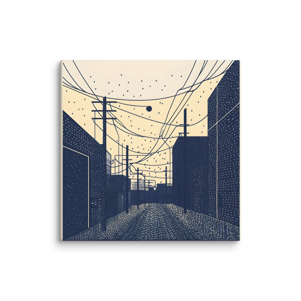 Urban Solitude | Canvas | 28″×28″