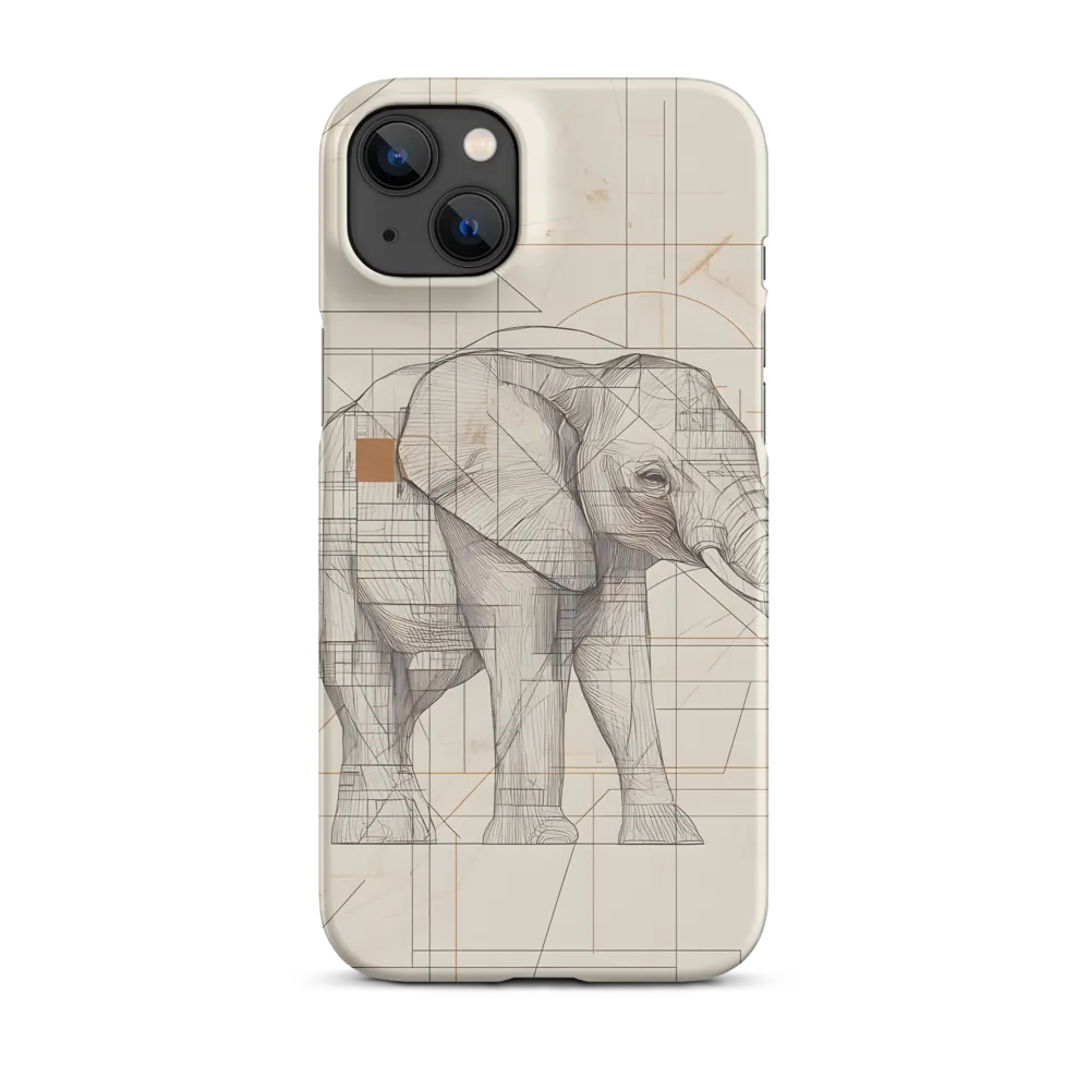 Geometric Elegance: The Steel Elephant