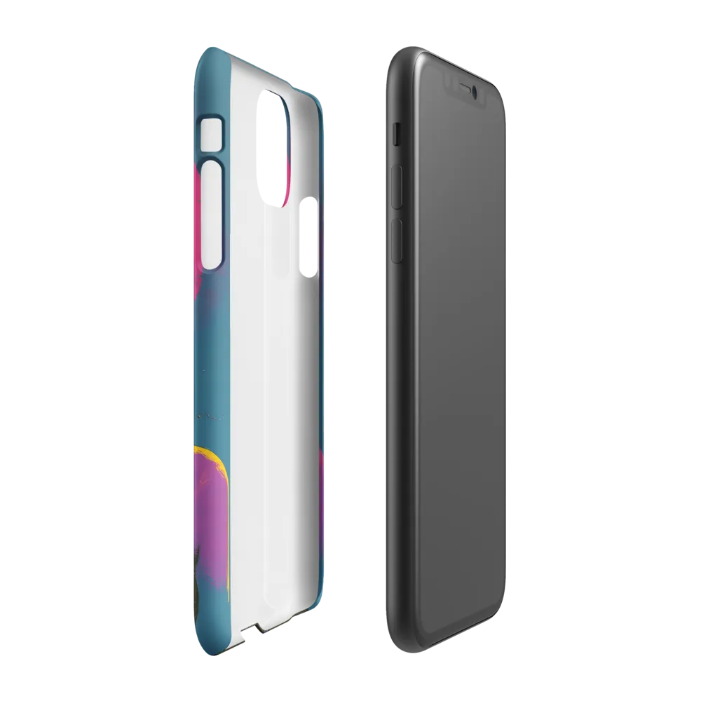 Neon Dreams: Portrait of a Modern Muse | Phone Case |  11 | Snap Case | Matte