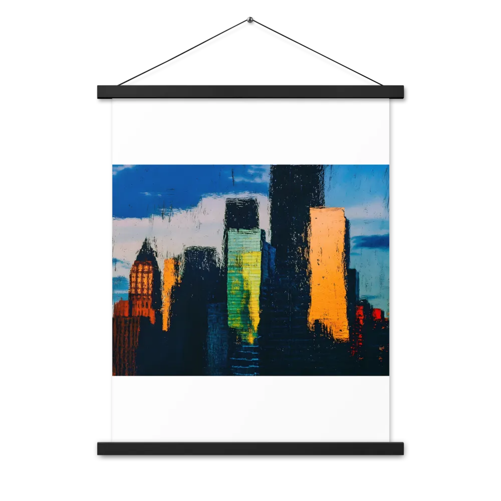 Reflections of Tranquility | Poster With Black Wood Hanger | 18″×24″