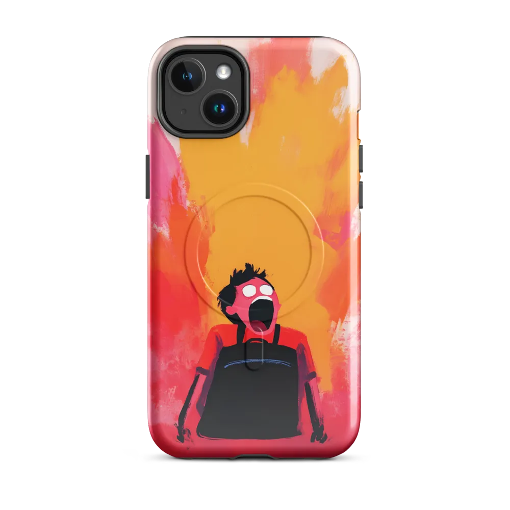 Eruption of Emotions | Phone Case |  14 Plus | MagSafe® Tough Case | Glossy