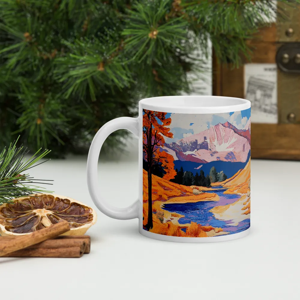 Autumn Serenity: A Vibrant Landscape | Mugs | Multiple Sizes & Colors