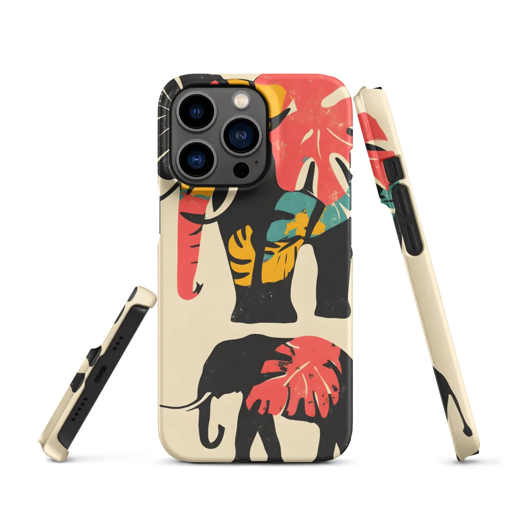 Tropical Elegance: The Elephant's Dance