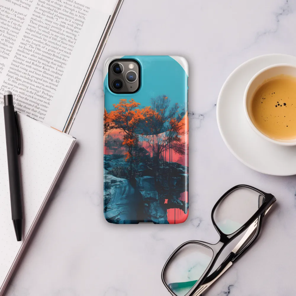 Ethereal Landscapes: A Dance of Color and Form | Phone Case |  11 Pro Max | Snap Case | Glossy