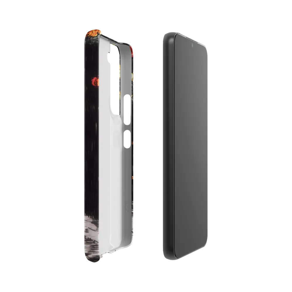 Eclipsed Cityscape | Phone Case |  S22 | Snap Case | Matte