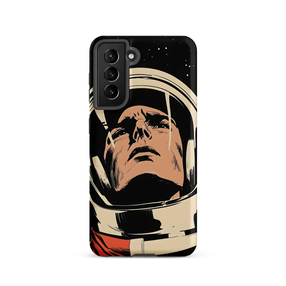Gaze of the Astronaut | Phone Case |  S21 | Tough Case | Matte