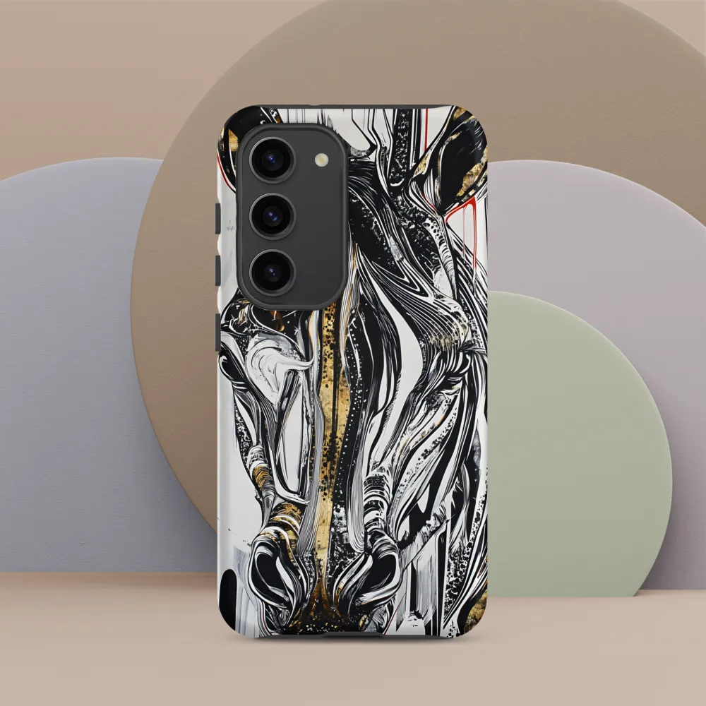 Ethereal Majesty: The Abstract Zebra