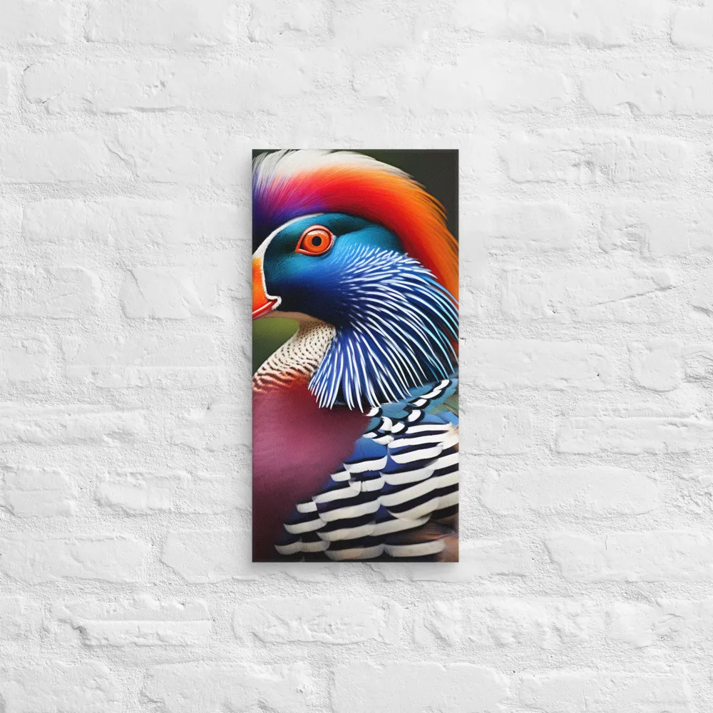 The Majestic Mandarin | Canvas | 10″×20″