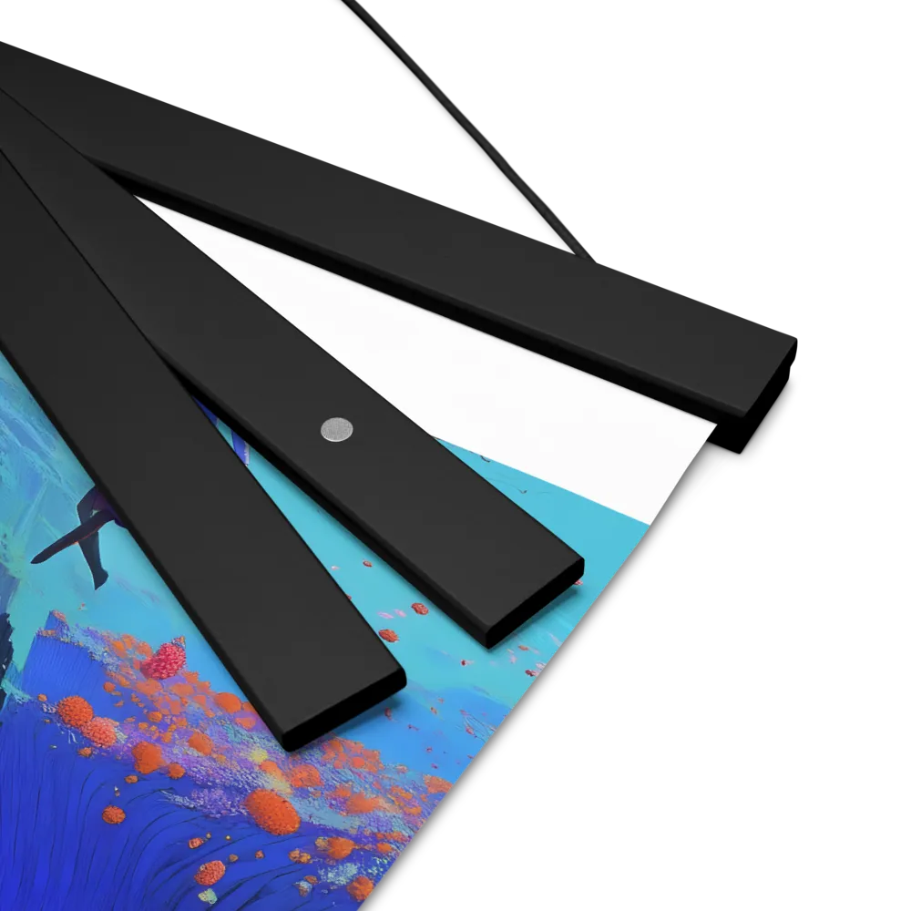 Whispers of Freedom | Poster With Black Wood Hanger | 8″×10″