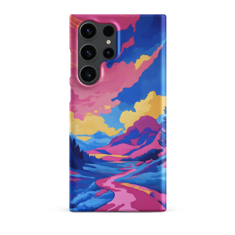 Dreamscape: The Serene River | Phone Case |  S23 Ultra | Snap Case | Matte