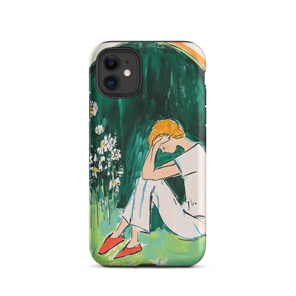 Silent Sorrow | Phone Case |  11 | Tough Case | Matte