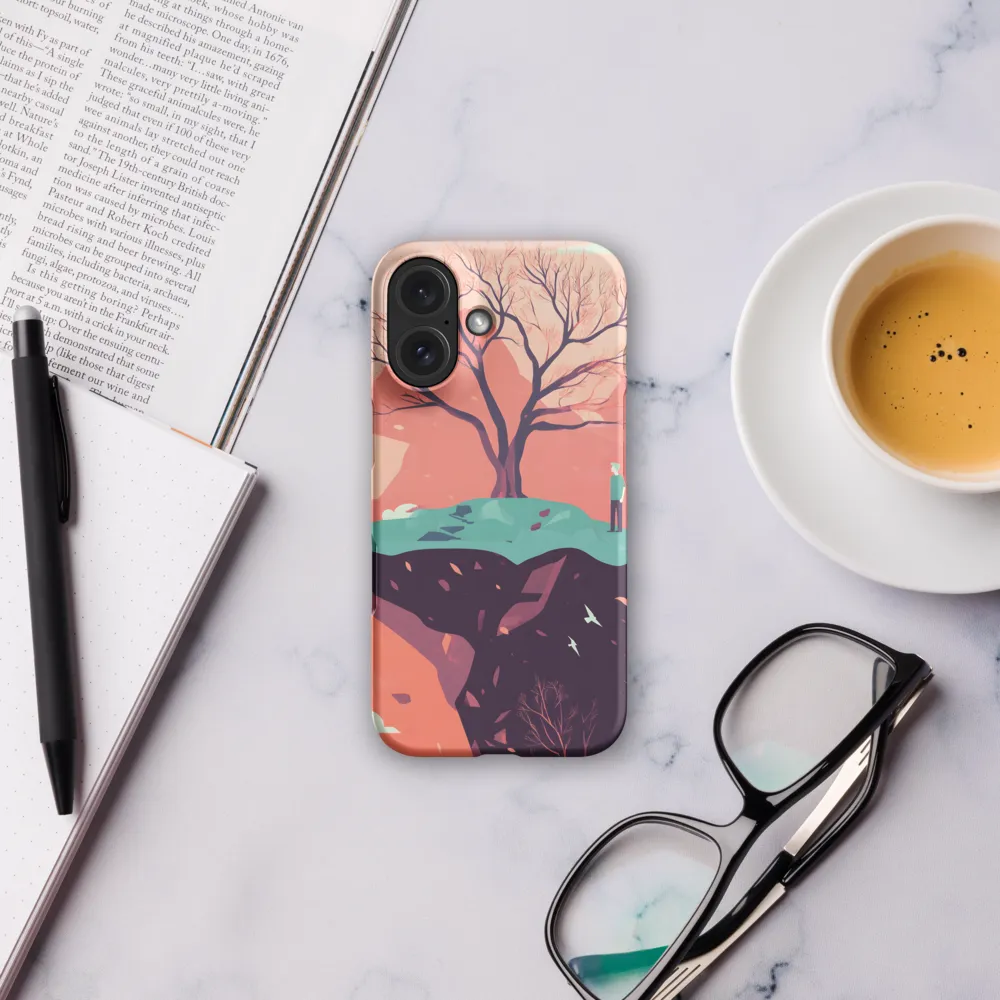 Contemplating Solitude | Phone Case |  16 | Snap Case | Matte