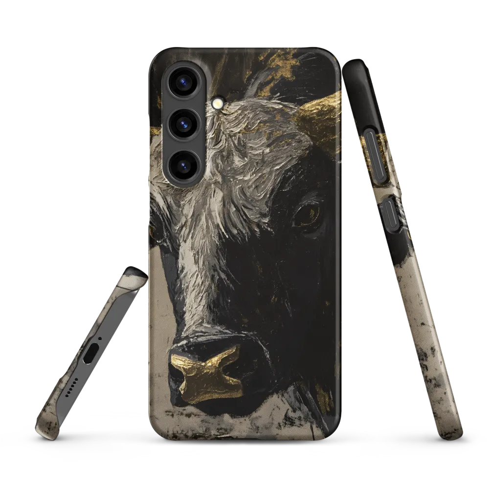 Majestic Bull: The Power in Black and Gold