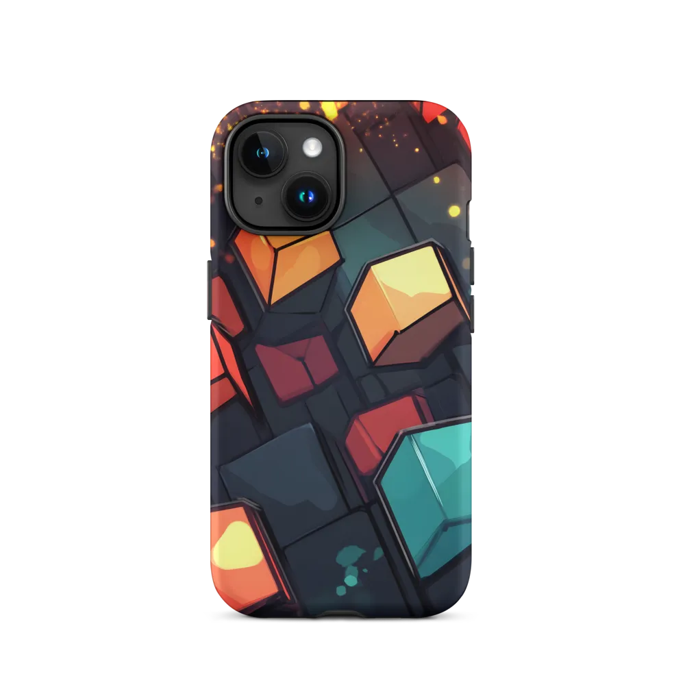 Illuminated Geometry | Phone Case |  15 | Tough Case | Matte