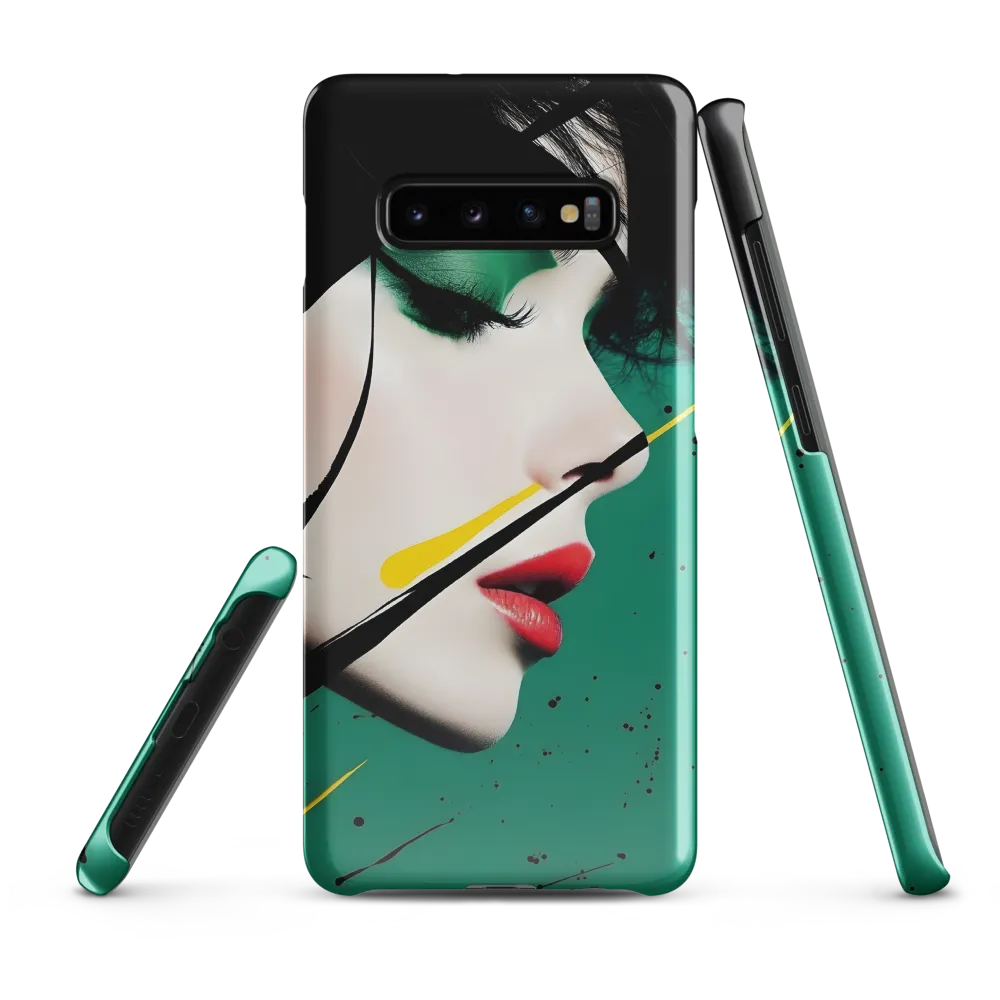 Whispers of Elegance and Boldness | Phone Case |  S10 Plus | Snap Case | Glossy