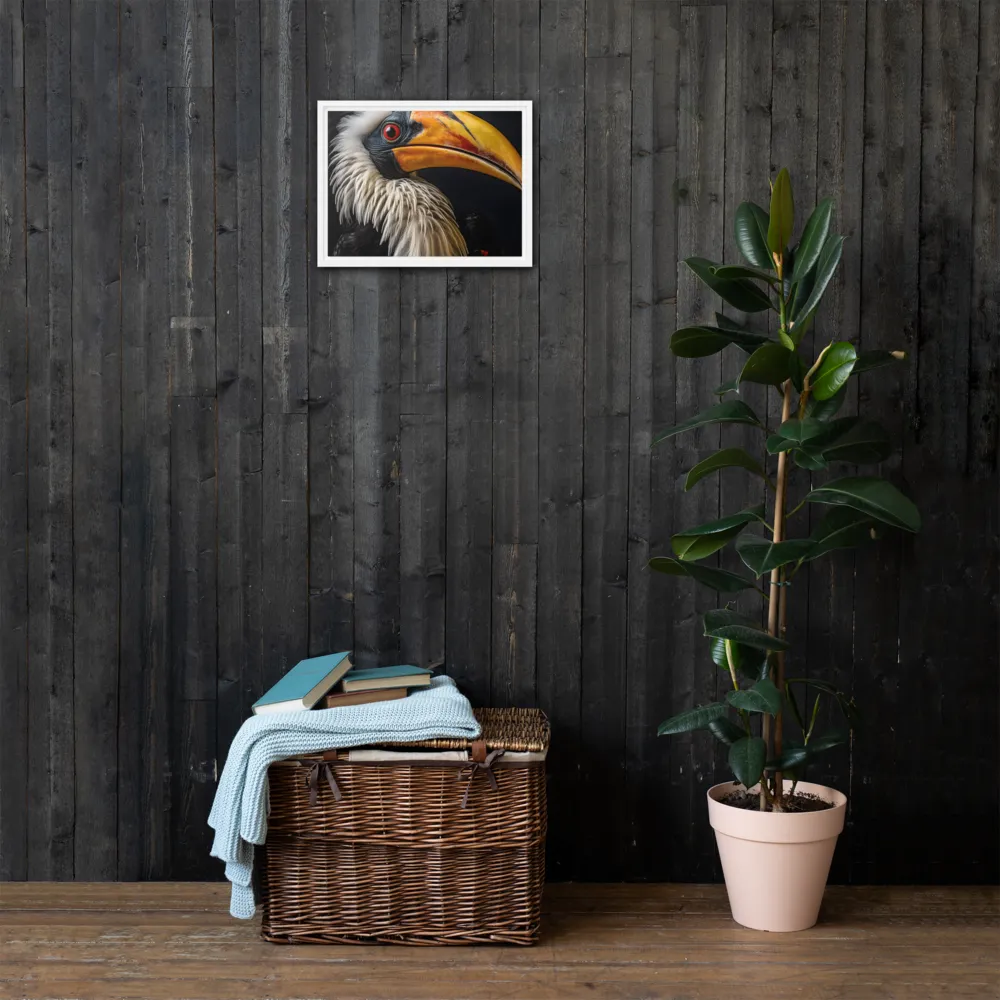 Majestic Hornbill Portrait