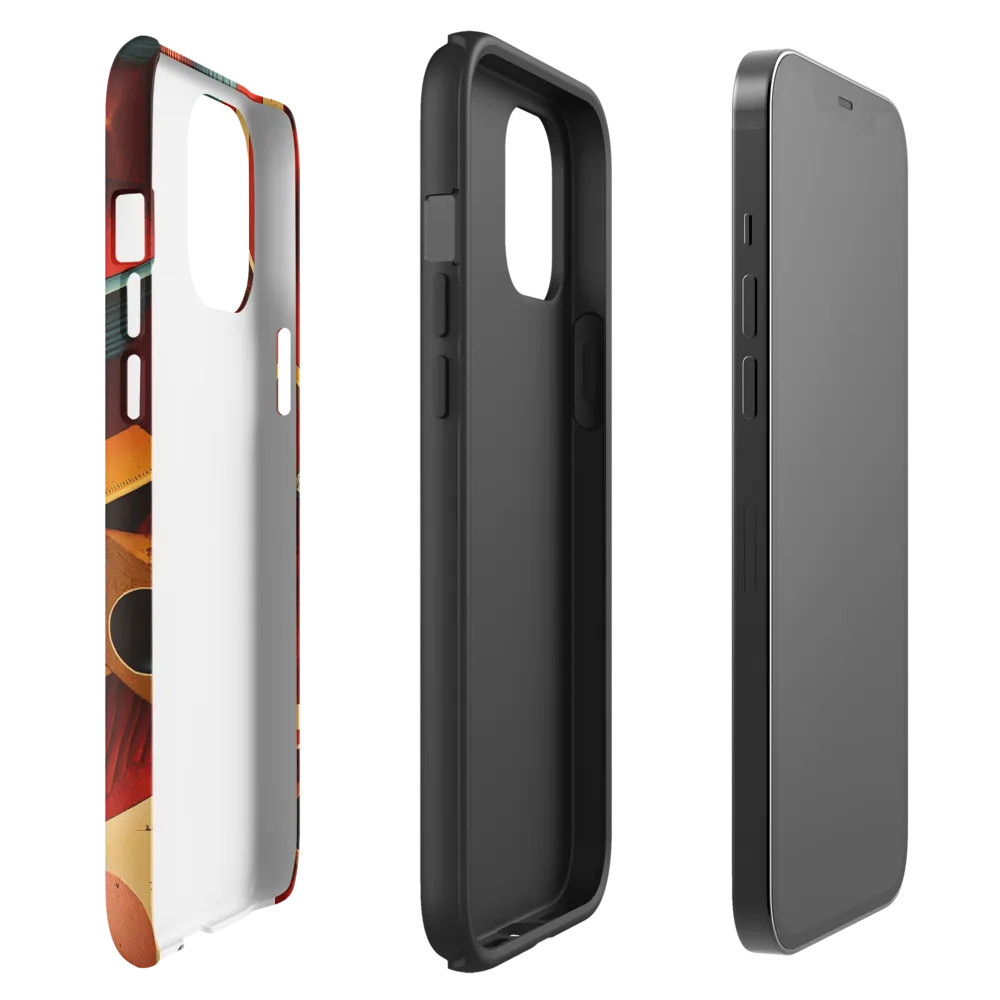 Geometric Harmony | Phone Case |  12 Pro Max | Tough Case | Matte