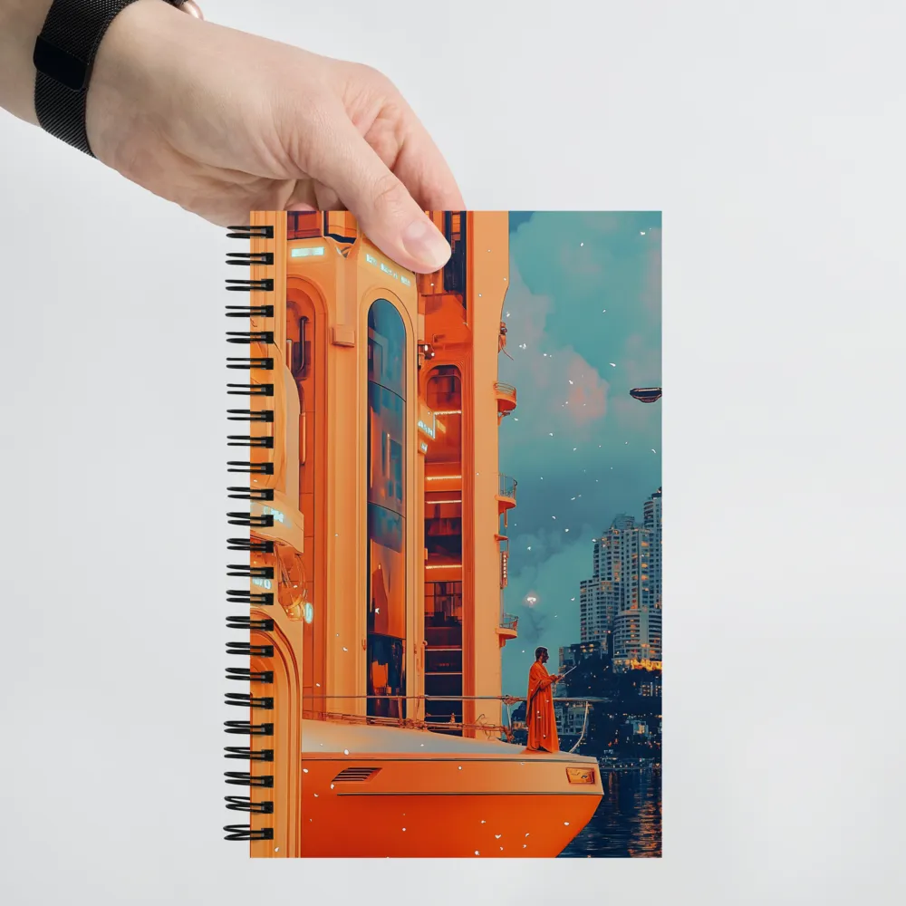 Ethereal Urban Visions | Spiral Notebook