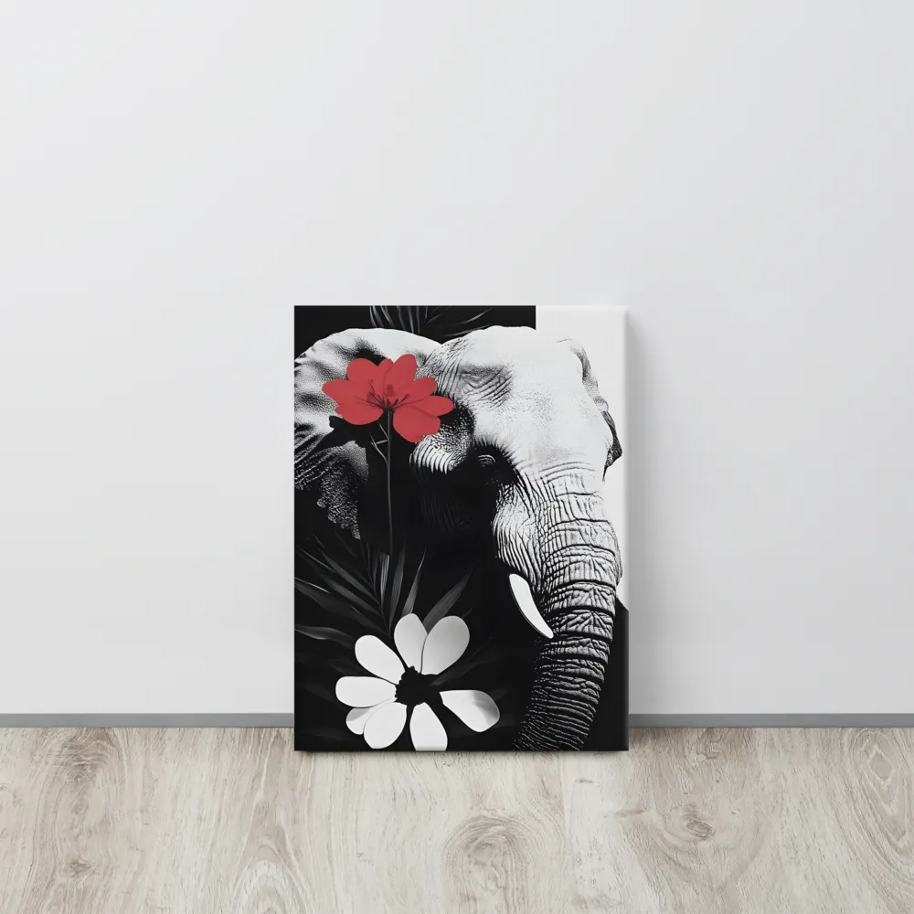 Elephant Harmony | Canvas | 12″×16″