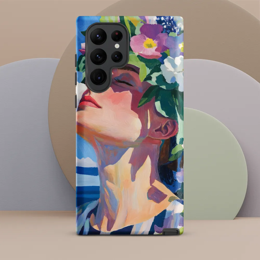 Blossom of Serenity | Phone Case |  S22 Ultra | Tough Case | Matte