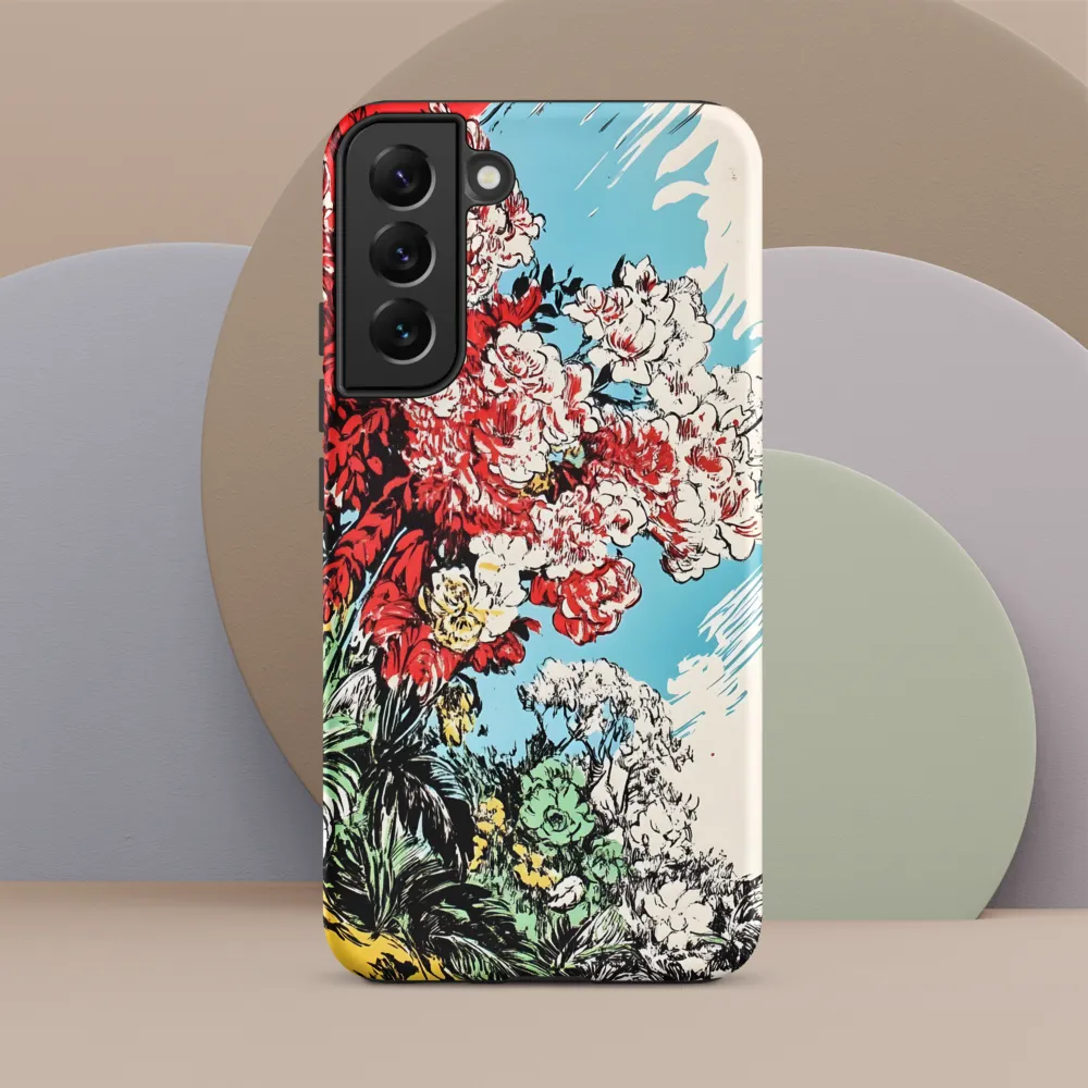 Floral Symphony in Bold Colors