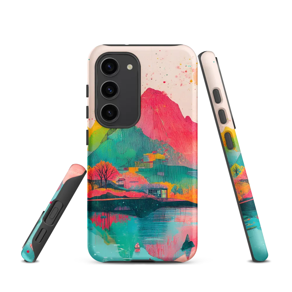 Vibrant Serenity: A Surreal Landscape