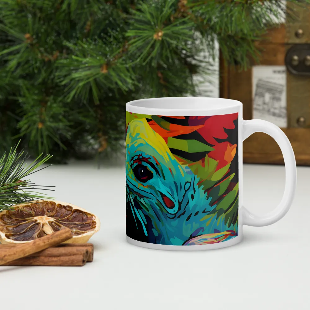 Vibrant Reptilian Harmony | Mugs | Multiple Sizes & Colors