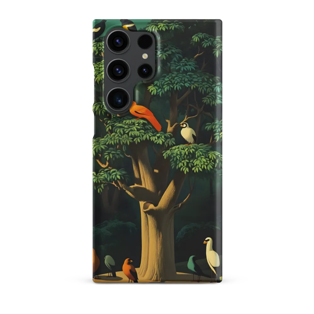 Harmony in Color: A Surreal Bird Symphony