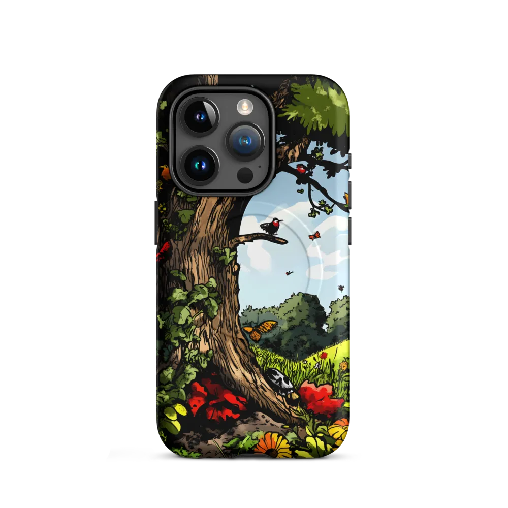 Harmony in Nature: The Invincible Tree | Phone Case |  15 Pro | MagSafe® Tough Case | Matte