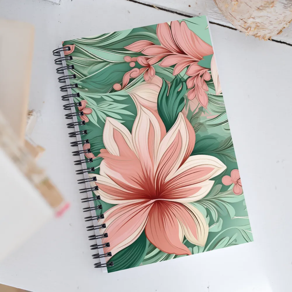 Tropical Blossoms | Spiral Notebook