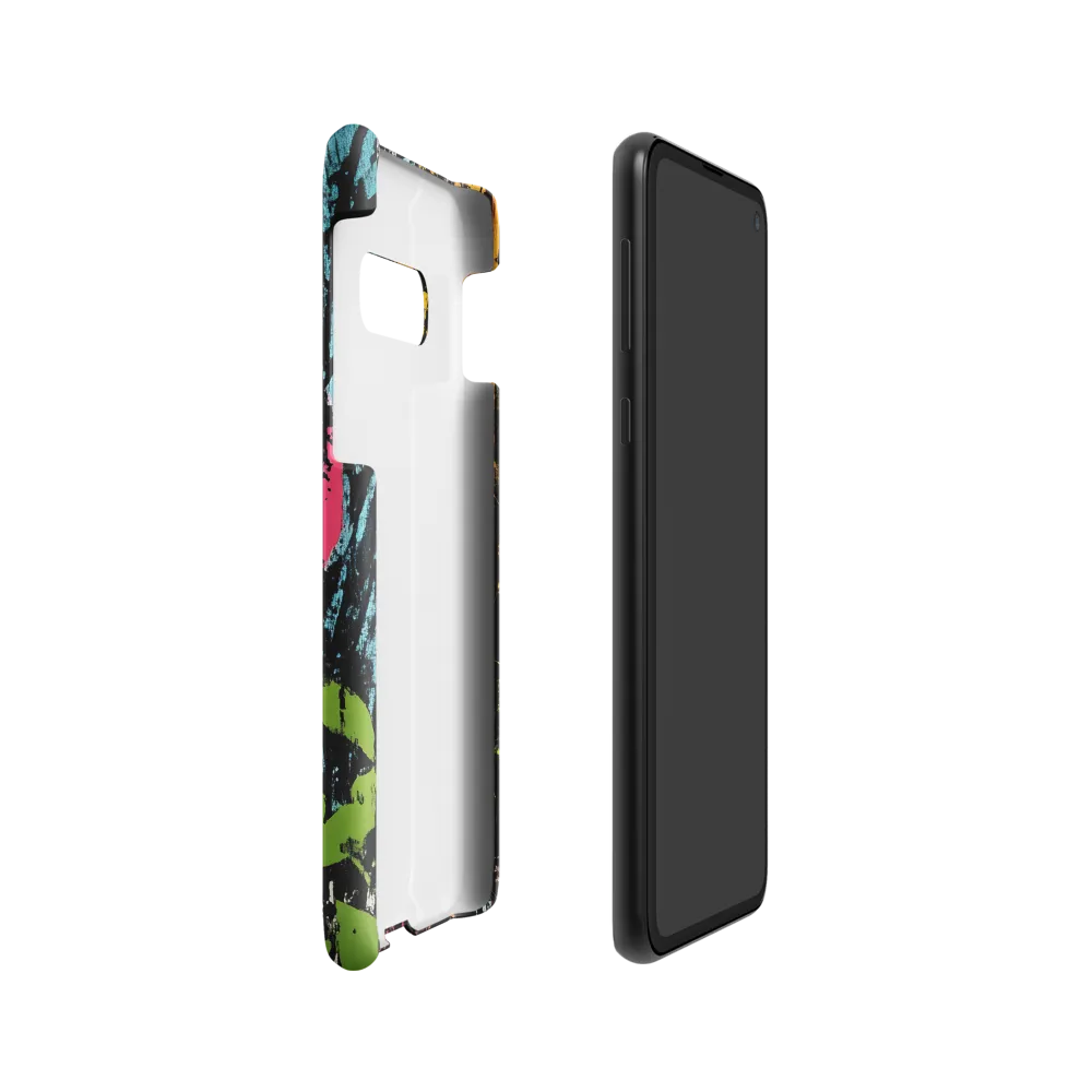 Fierce Vibrance: The Pink Lion | Phone Case |  S10e | Snap Case | Matte
