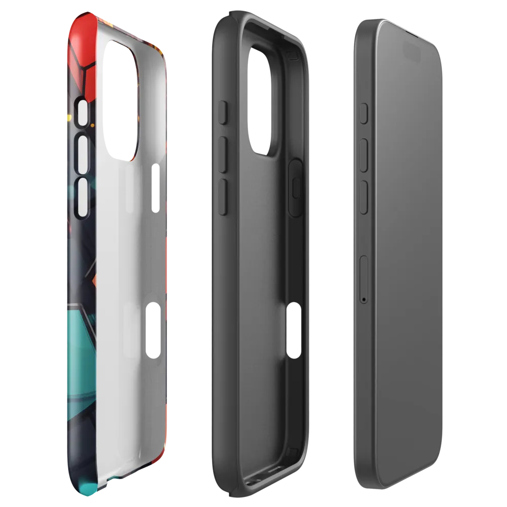 Illuminated Geometry | Phone Case |  16 Pro Max | Tough Case | Glossy