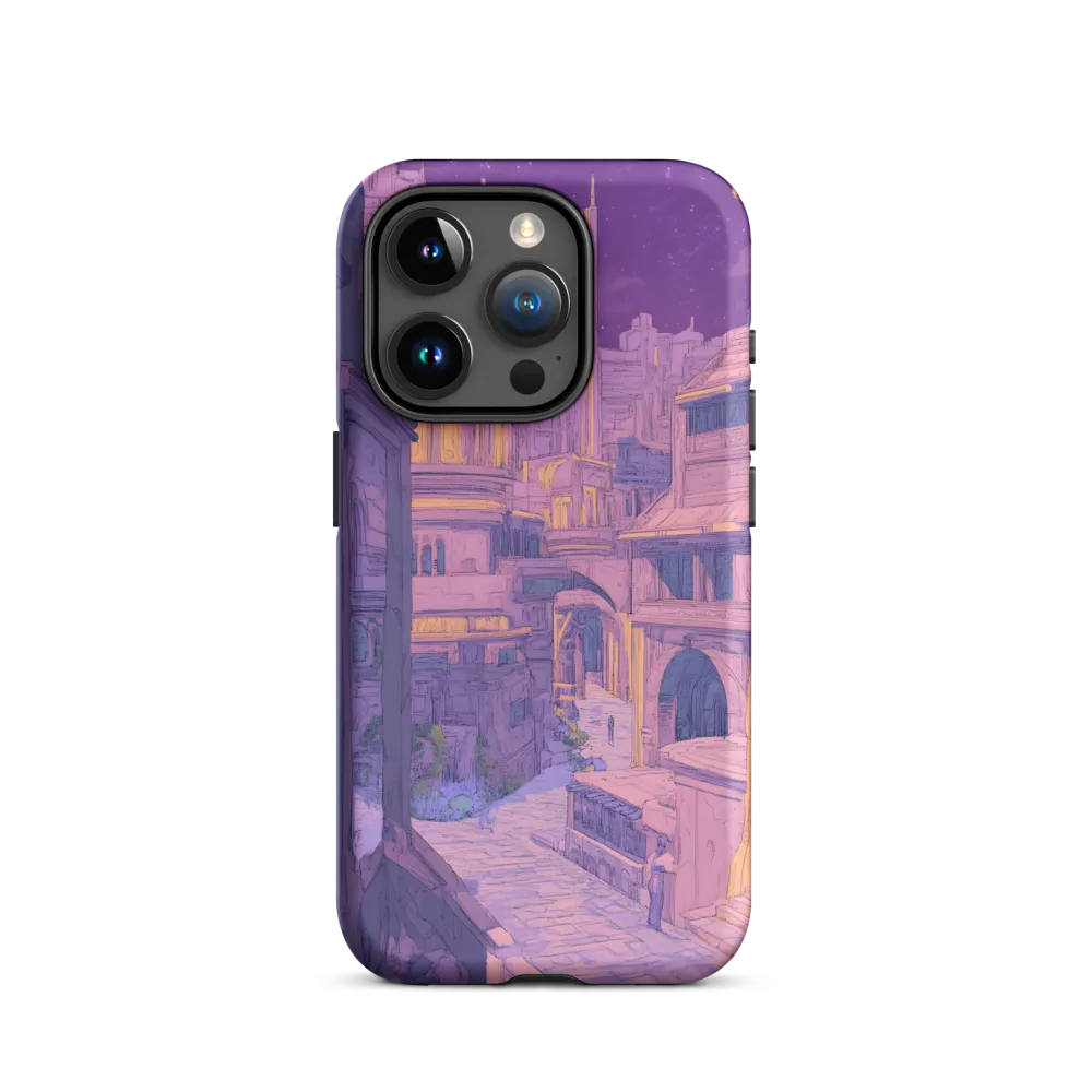 Moonlit Fantasy City | Phone Case |  15 Pro | Tough Case | Matte