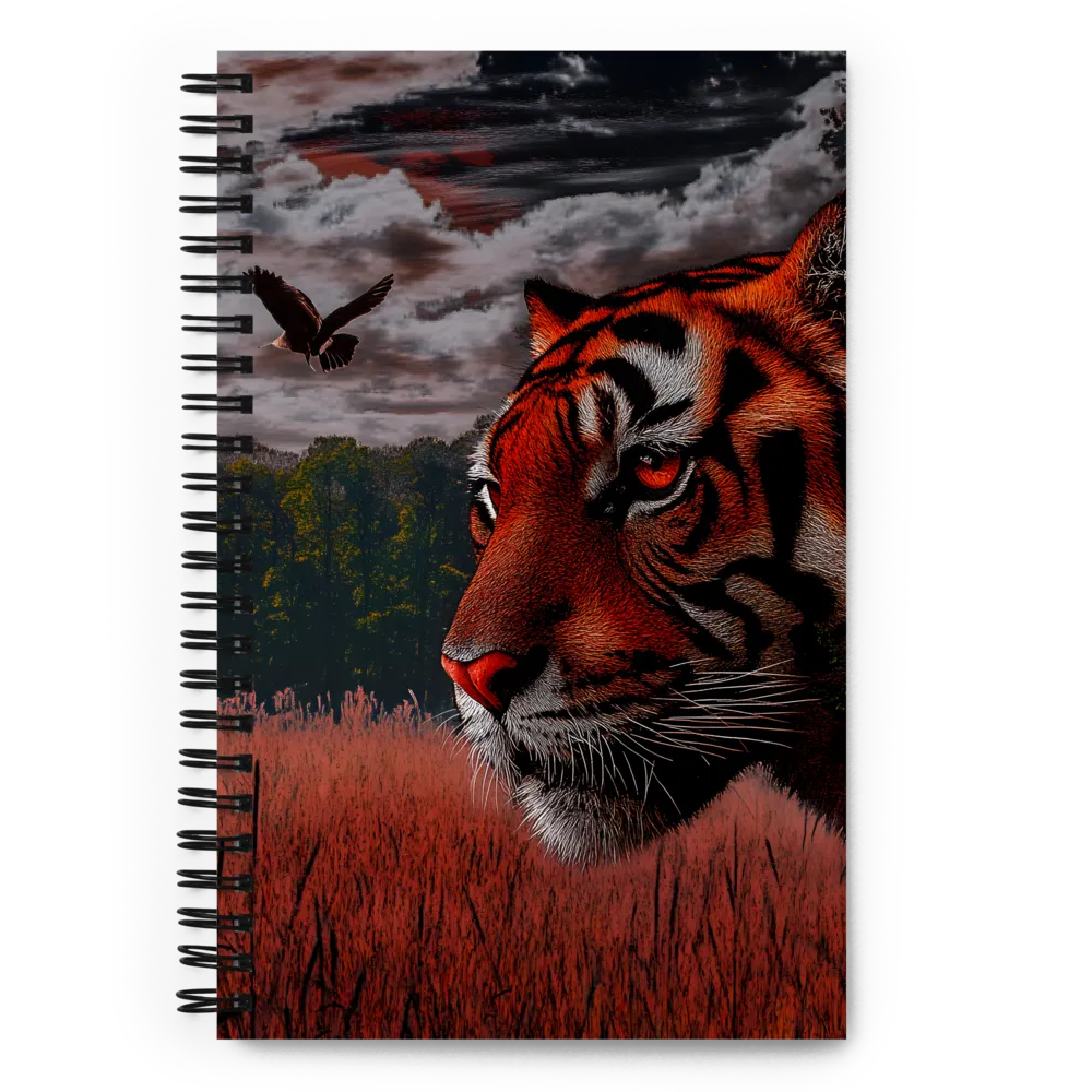 The Silent Guardian | Spiral Notebook