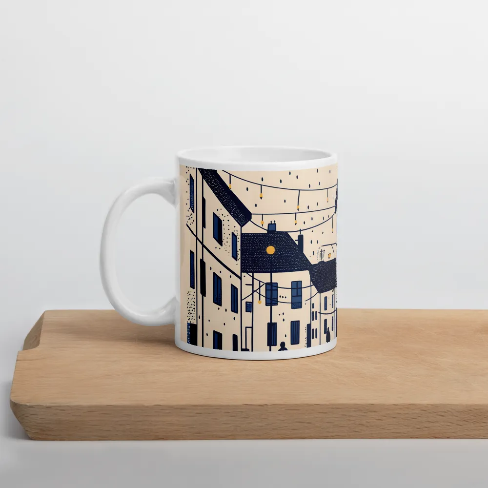 Serenade in Shades of Blue | Mugs | Multiple Sizes & Colors