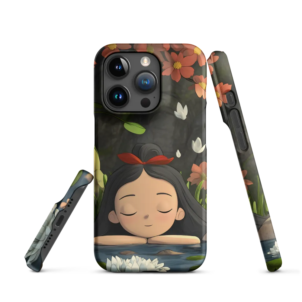 Tranquility by the Waterside | Phone Case |  15 Pro | Snap Case | Matte