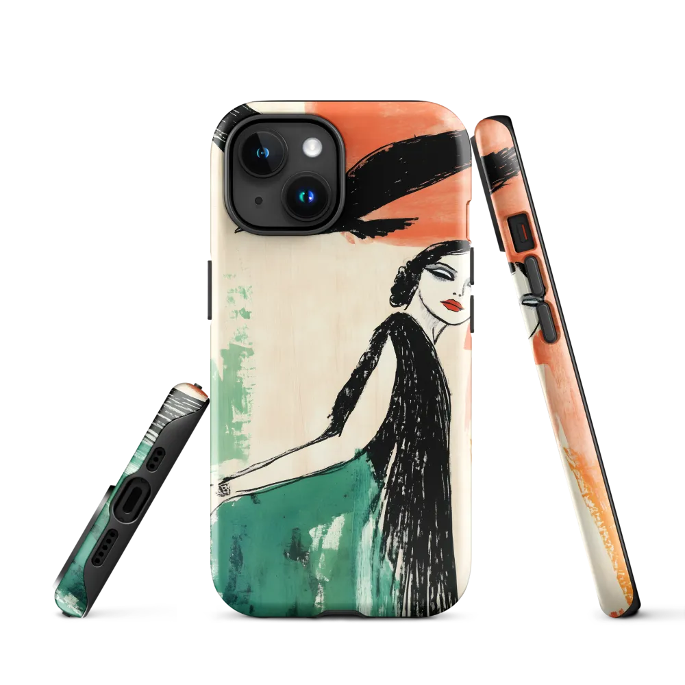 Elegance in Flight | Phone Case |  15 | Tough Case | Glossy